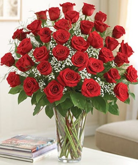 36 Long Stem Red Roses
